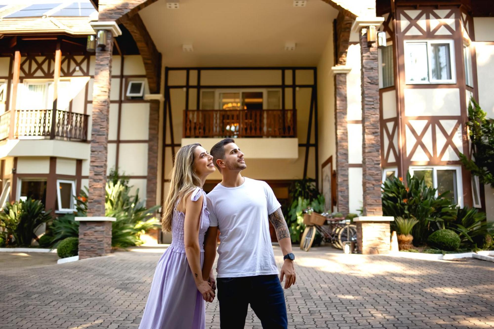 Hotel Jardins Da Colina Nova Petropolis Exteriör bild